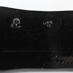 Vintage Carved Wood Whale Signed Clark