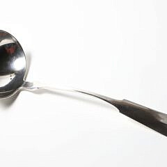 J. Easton 2nd (1807-1903) Nantucket Coin Silver Ladle