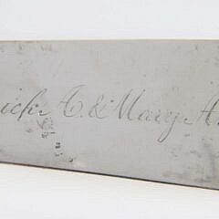 J. Easton 2nd (1807-1903) Nantucket Coin Silver Ladle