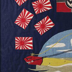 World War Two U.S. Navy U.S.S. Besugo SS-321 Submarine Kill Flag, circa 1945