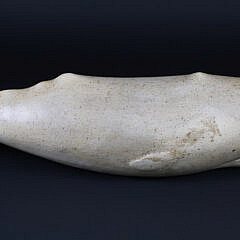 Clark Voorhees (1911-1980) Carved Wood Full Body "Moby Dick" Whale