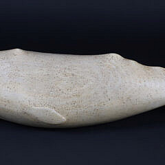 Clark Voorhees Carved Wood Full Body “Moby Dick” Whale