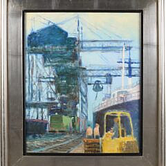 James Robert Harrington Oil on Linen “Yard”