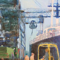 James Robert Harrington Oil on Linen “Yard”
