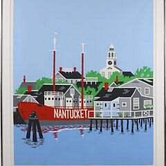 Eric Holch Limited Edition "Wharves at Dawn" 24/105