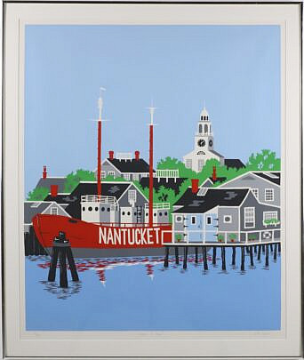 Eric Holch Limited Edition "Wharves at Dawn" 24/105