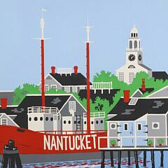 Eric Holch Limited Edition “Wharves at Dawn” 24/105