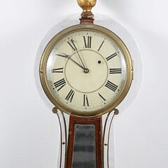 Simon Willard Banjo Clock, 19th Century