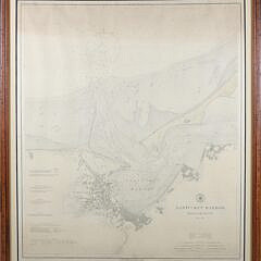 1910 Map of Nantucket Harbor
