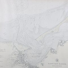 1910 Chart of Nantucket Harbor