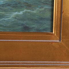 A. Bit Oil on Canvas “Sailing Yachts”