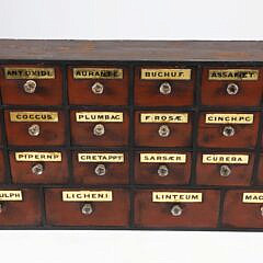 American 22 Drawer Apothecary Chest, 19th Century