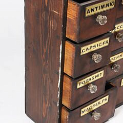 American 22 Drawer Apothecary Chest, 19th Century