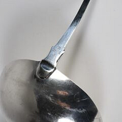 George III Irish Sterling Silver Soup Ladle, Dublin 1814