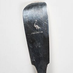 George III Irish Sterling Silver Soup Ladle, Dublin 1814