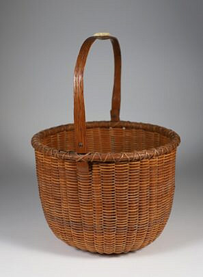Jose Formoso Reyes Open Swing Handle Nantucket Basket