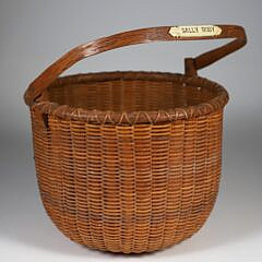 Jose Formoso Reyes Open Swing Handle Nantucket Basket