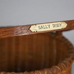 Jose Formoso Reyes Open Swing Handle Nantucket Basket