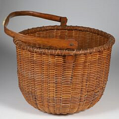 Jose Formoso Reyes Open Swing Handle Nantucket Basket