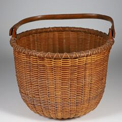 Jose Formoso Reyes Open Swing Handle Nantucket Basket