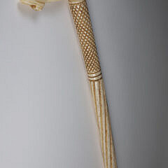Whaleman Made Naughty Nellie Cane circa 1850