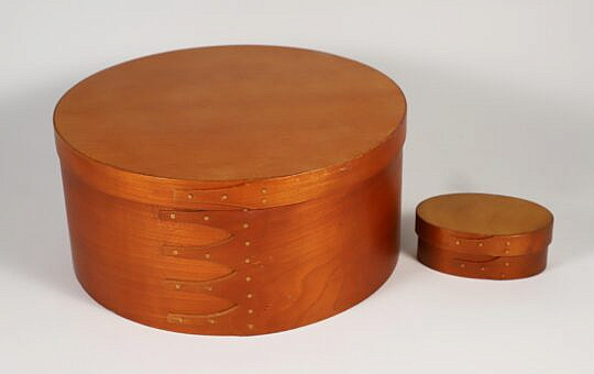 Two Wood Pantry Boxes