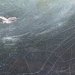 E.H. Atwood Oil on Canvas “Rescue at Sea”