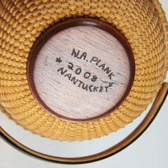 Nap Plank Miniature Nantucket Basket, circa 2008
