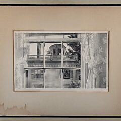 Stow Wengenroth Lithograph “Wiscasset Window” Maine