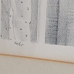Stow Wengenroth Lithograph “Wiscasset Window” Maine