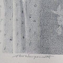 Stow Wengenroth Lithograph “Wiscasset Window” Maine