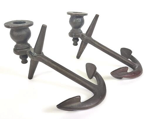 1839-1865 Anchor Candlesticks A