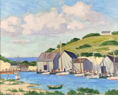 1854-1865 Maine Harbor A