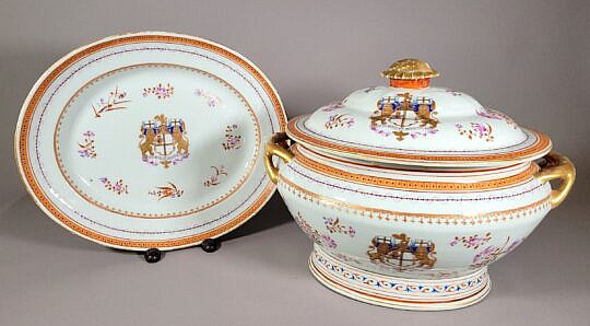 1874-1865 Armorial Tureen A
