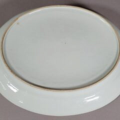 19th Chinese Export Porcelain Armorial Soup Tureen and Underplate