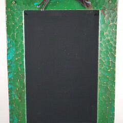 Vintage David “L D” Burke Folk Art Cowboy Furniture Sante Fe Mirror