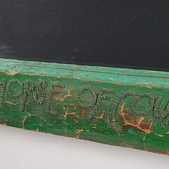 Vintage David “L D” Burke Folk Art Cowboy Furniture Sante Fe Mirror