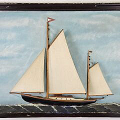 1877-1865 Yacht Diorama A