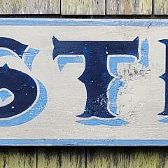 1887-1865 Oysters Sign A