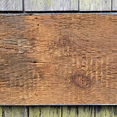 Antique Style Painted Wood Oysters Trade Sign