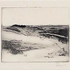 1907-1865 Lazarus Dunes Etching A