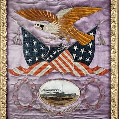 1911-1865 Silkwork Embroidery A