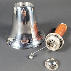 Vintage Art Deco Nautical Bell Cocktail Shaker