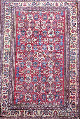 1932-1865 Shirvan Kazak Rug A