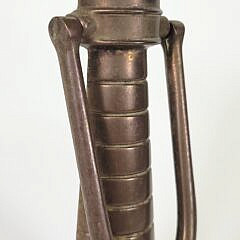 Vintage Cast Brass Nautical Lighthouse Doorknocker