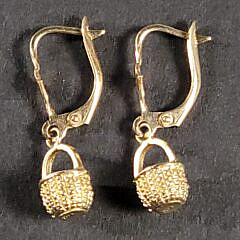1935-1865 Basket Earrings A