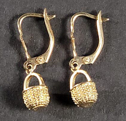 1935-1865 Basket Earrings A