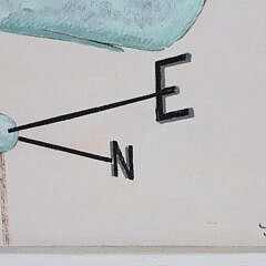 Small Oil on Canvas “Weathervane”
