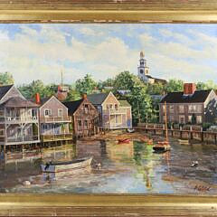 Frederick Collard Giclee Print “Magnificent End, Nantucket Harbor”