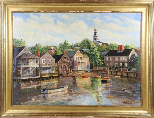 Frederick Collard Giclee Print "Magnificent End, Nantucket Harbor"